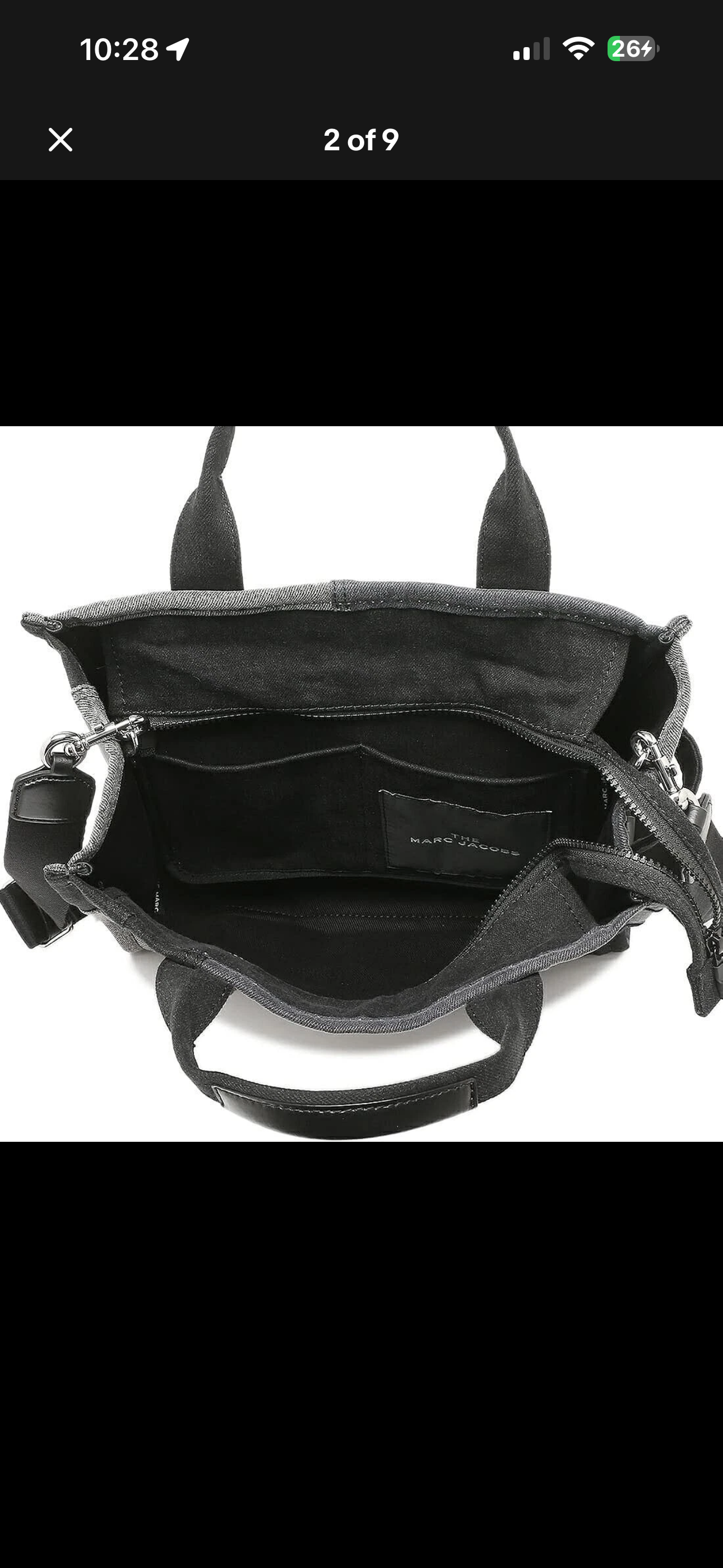 Marc Jacob’s tote Bag Shoulder Denim for Women